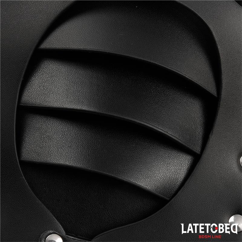 LATETOBED BDSM LINE - MÁSCARA ESTILO PUNK AJUSTABLE
