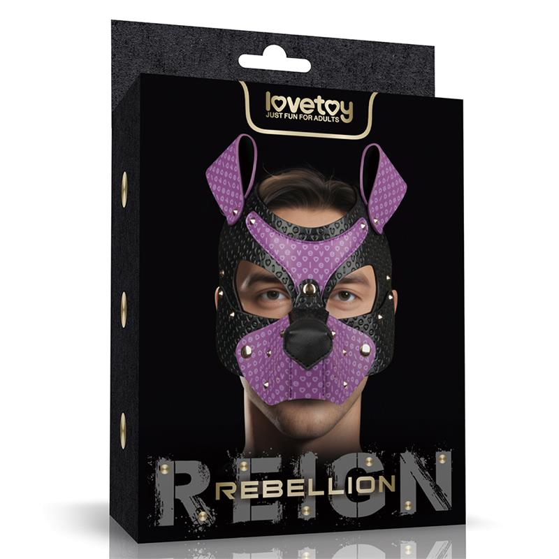 LOVETOY - MÁSCARA PERRITO REBELLION REIGN WICKED