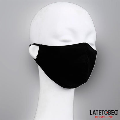 LATETOBED BDSM LINE - MASCARILLA CON ACCESORIO DE DILDO 6 CM DESMONTABLE