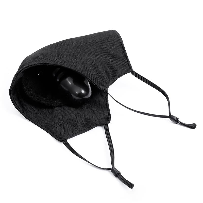 LATETOBED BDSM LINE - MASCARILLA CON ACCESORIO DE DILDO DESMONTABLE