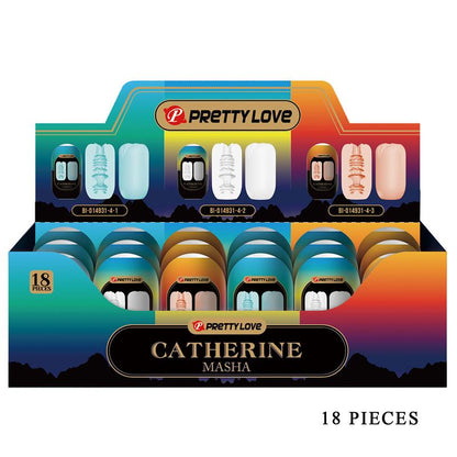 PRETTYLOVE - MASHA DISPLAY DE 18 MASTURBADORES