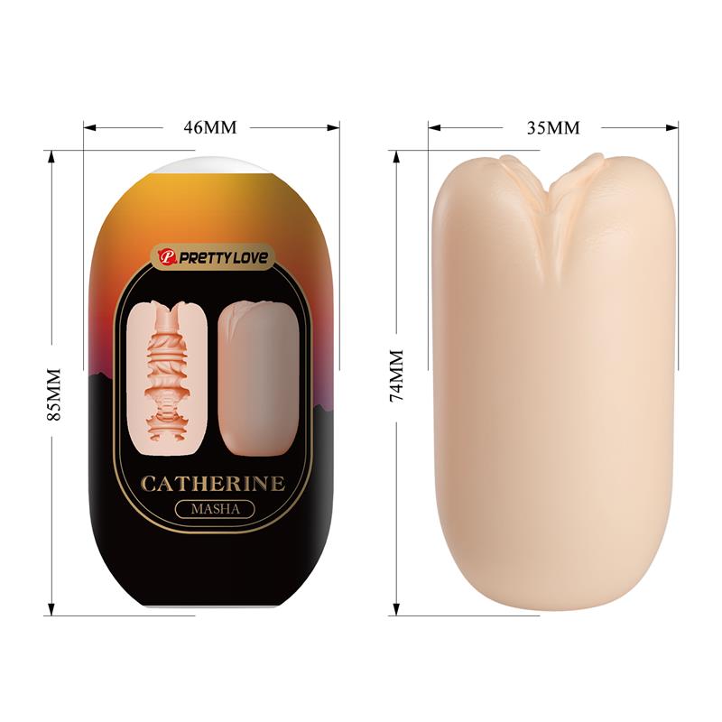 PRETTYLOVE - MASHA HUEVO MASTURBADOR DOUBLE TEXTURE