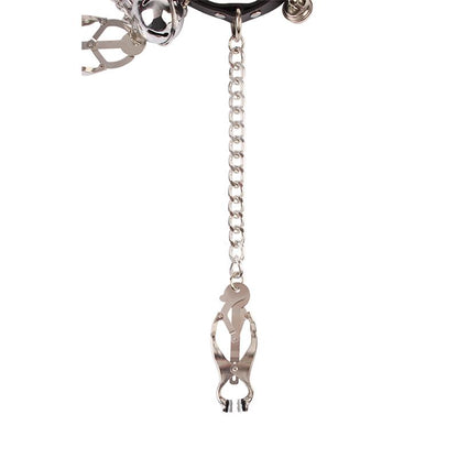 CHISA - MASTER CONTROL COLLAR CON PINZAS PARA PEZONES
