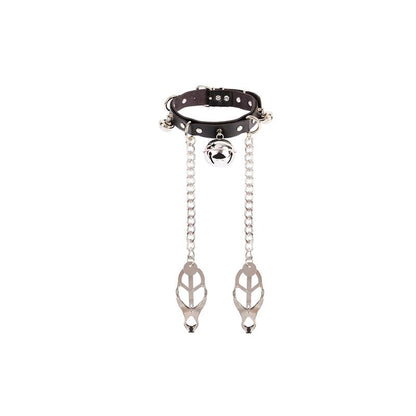 CHISA - MASTER CONTROL COLLAR CON PINZAS PARA PEZONES