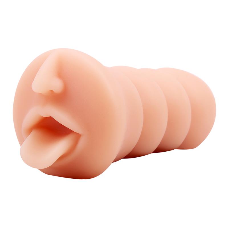 CHISA - MASTURBADOR ABBY SENSUAL T-SKIN 15 CM NATURAL