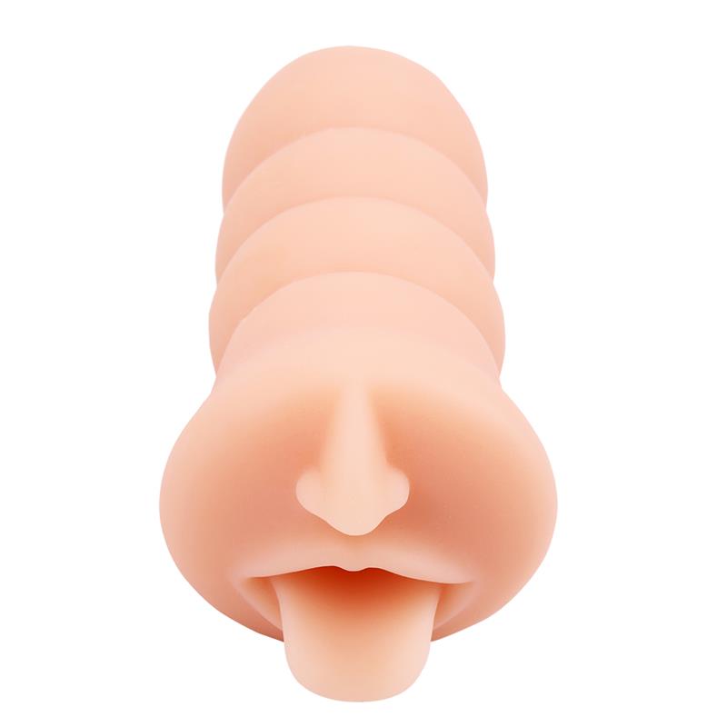 CHISA - MASTURBADOR ABBY SENSUAL T-SKIN 15 CM NATURAL