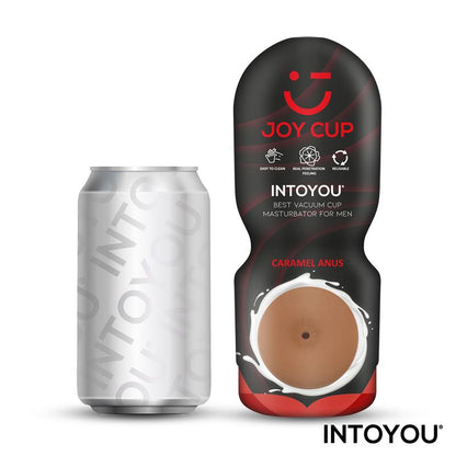 JOY CUP - MASTURBADOR ANO ESTIMULANTE CARAMELO