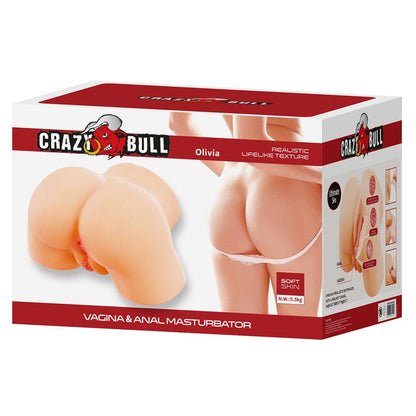 CRAZY BULL - MASTURBADOR ANO Y VAGINA 5.4 KG
