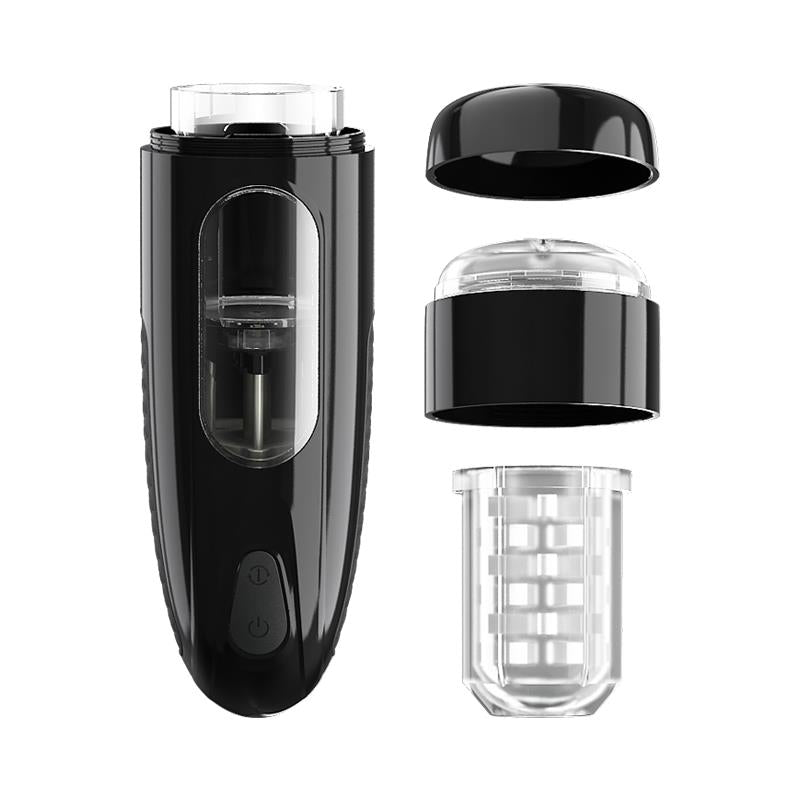 PRETTYLOVE - MASTURBADOR AUTOMÁTICO MARLOS CON VIBRACIÓN Y MOVIMIENTO USB