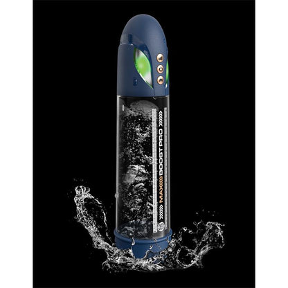 PUMPWORX - MASTURBADOR AUTOMÁTICO MAX BOOST PRO FLOW AZUL