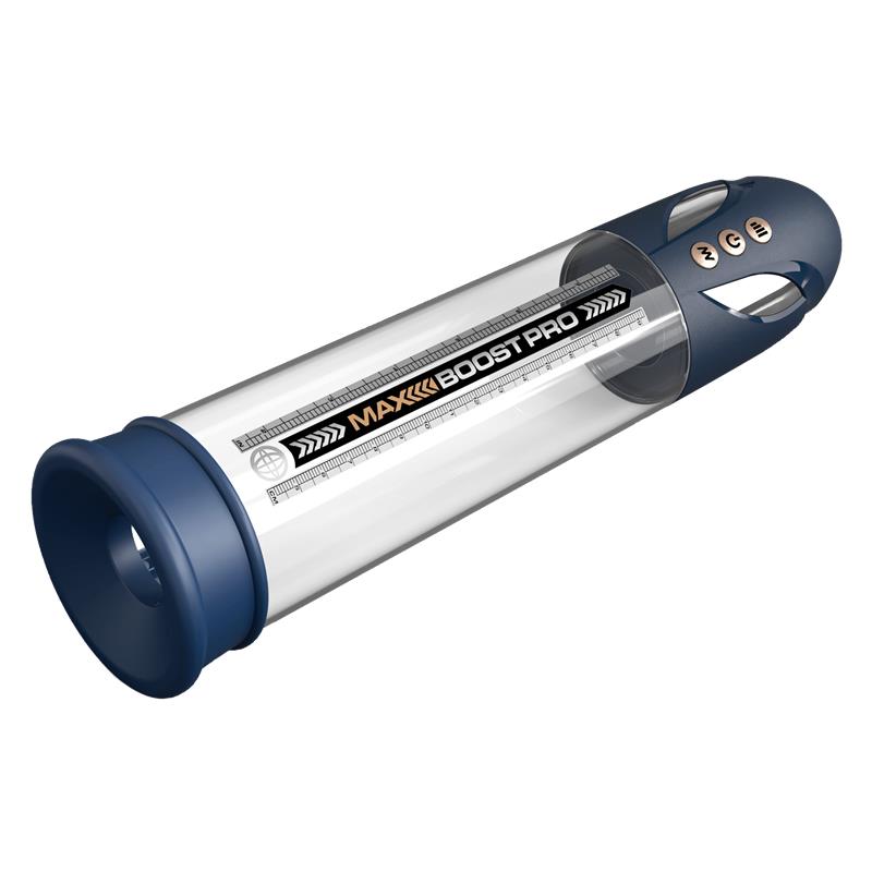 PUMPWORX - MASTURBADOR AUTOMÁTICO MAX BOOST PRO FLOW AZUL