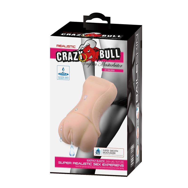 CRAZY BULL - MASTURBADOR WATER SKIN MODELO VAGINA 4