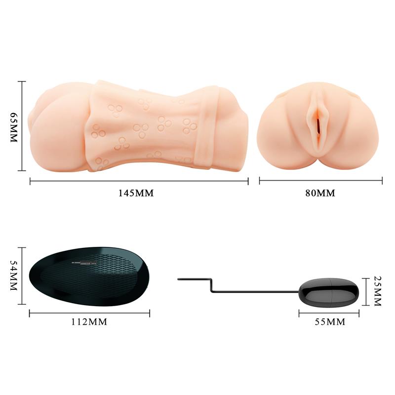 CRAZY BULL - MASTURBADOR BODY VAGINA WATER SKIN