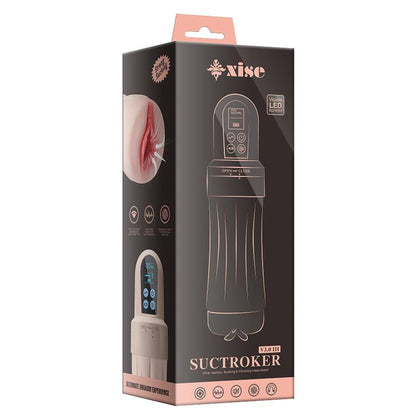 XISE - MASTURBADOR CON EFECTO SUCCIÓN Y VIBRACIÓN SUCTROKER V3.0 III