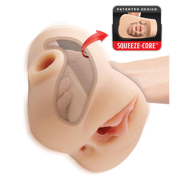 PDX PLUS+ - MASTURBADOR CON VIBRACIÓN DOUBLE POUNDER