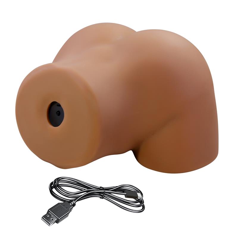 CRAZY BULL - MASTURBADOR CON VIBRACION, EFECTO SUCCIÓN Y VOZ 5.5 KG