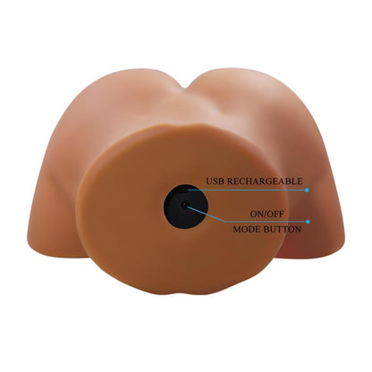 CRAZY BULL - MASTURBADOR CON VIBRACION, EFECTO SUCCIÓN Y VOZ 5.5 KG