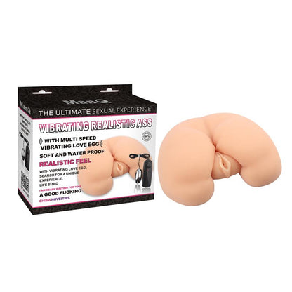 CHISA - MASTURBADOR CON VIBRACIÓN T-SKIN NATURAL