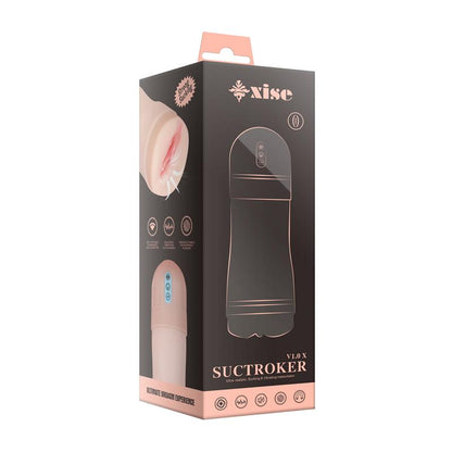 XISE - MASTURBADOR CON VIBRACIÓN Y EFECTO SUCCIÓN SUCTROKER V1.0 X