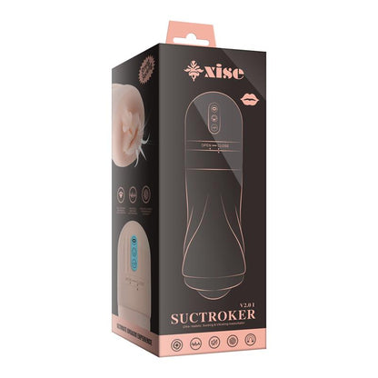 XISE - MASTURBADOR CON VIBRACIÓN Y EFECTO SUCCIÓN SUCTROKER V2.0 I