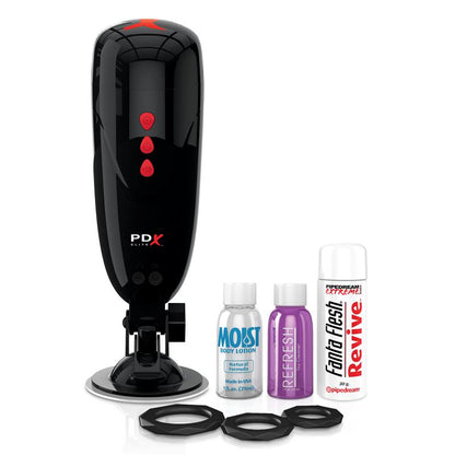 PDX ELITE - MASTURBADOR CON VIBRACIÓN Y VOZ