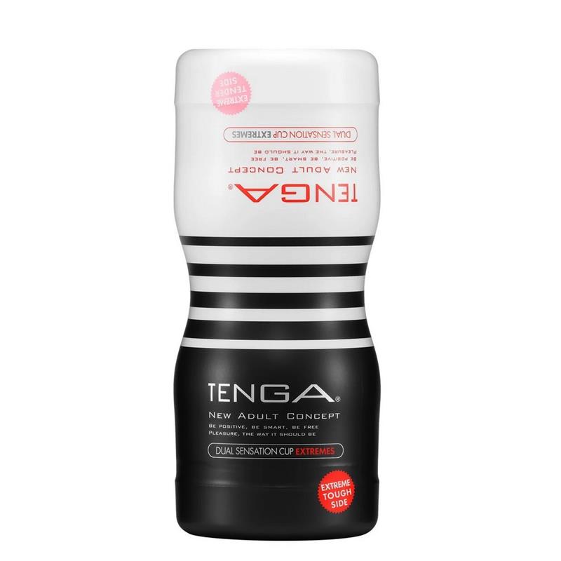 TENGA - MASTURBADOR DOBLE DUAL SENSATION CUP EXTREME