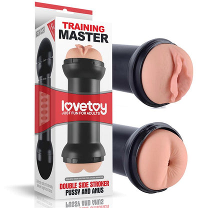 LOVETOY - MASTURBADOR DOBLE TRAINING VAGINA Y ANO