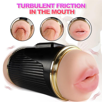 JUICY LAMOUR - MASTURBADOR DOBLE VAGINA Y BOCA KAY