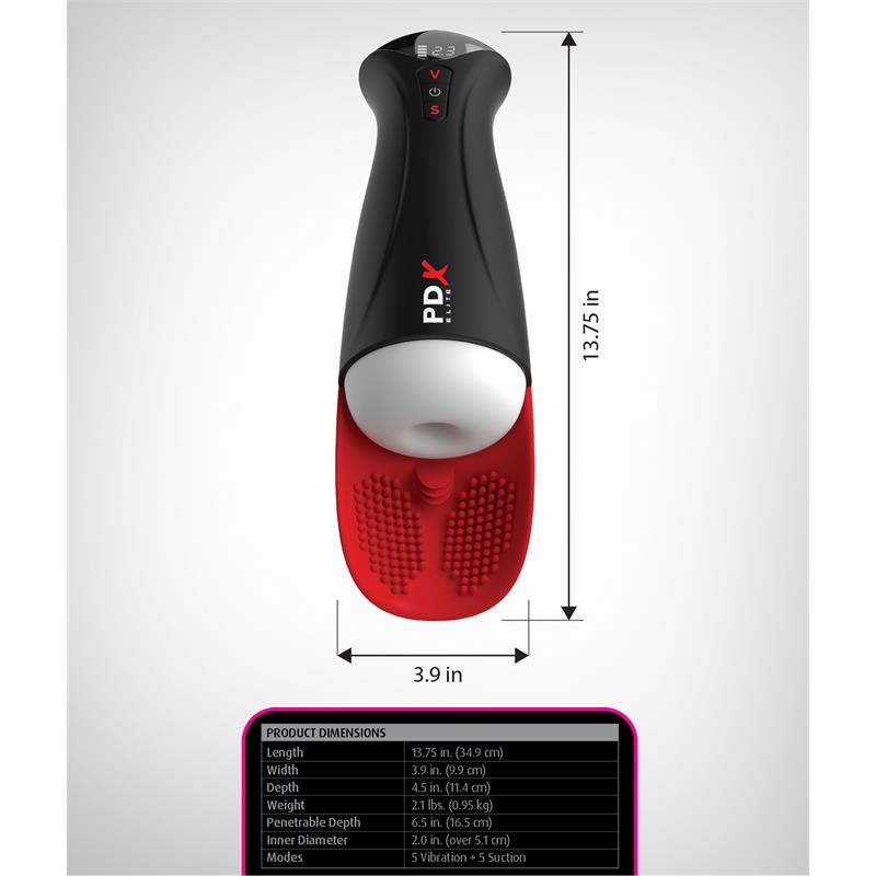 PDX ELITE - MASTURBADOR FAP-O-MATIC PRO XL