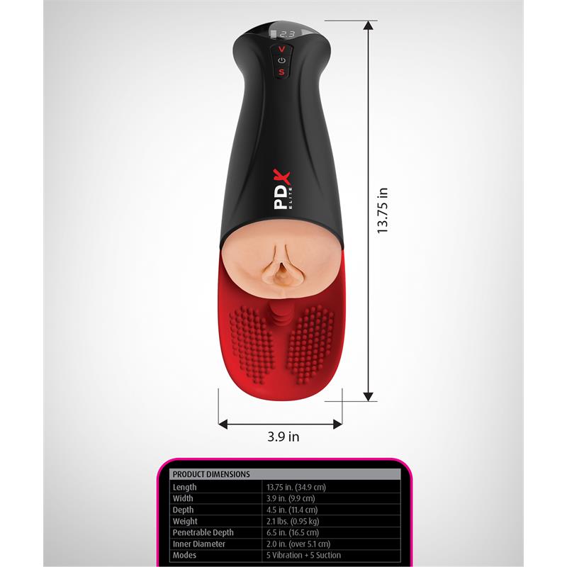 PDX ELITE - MASTURBADOR FUCK-O-MATIC PRO XL
