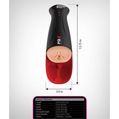 PDX ELITE - MASTURBADOR FUCK-O-MATIC PRO XL