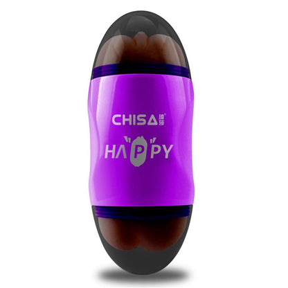 CHISA - MASTURBADOR HAPPY CUP VAGINA Y ANO T-SKIN