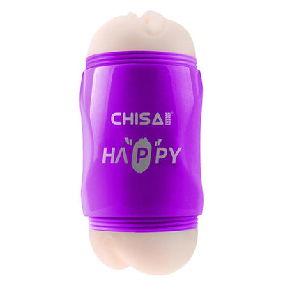 CHISA - MASTURBADOR HAPPY CUP VAGINA Y ANO T-SKIN