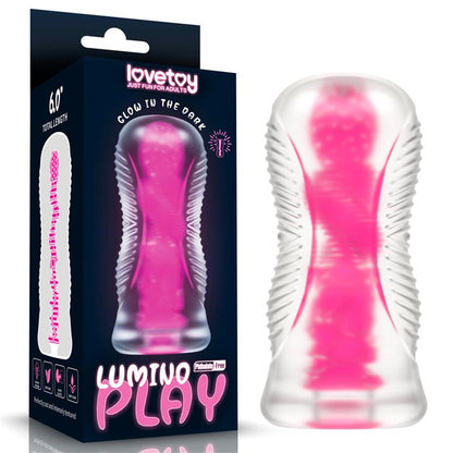 LOVETOY - MASTURBADOR LUMINO PLAY BRILLA EN LA OSCURIDAD 6.0