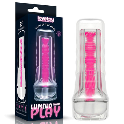 LOVETOY - MASTURBADOR LUMINO PLAY BRILLA EN LA OSCURIDAD 8.5