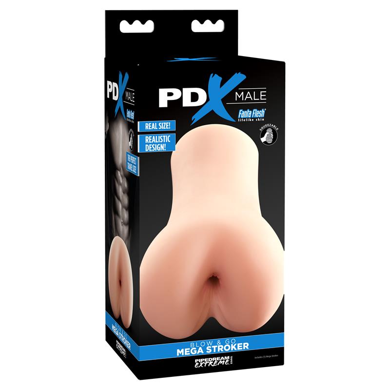 PDX MALE - MASTURBADOR MALE BLOW AND GO MEGA NATURAL