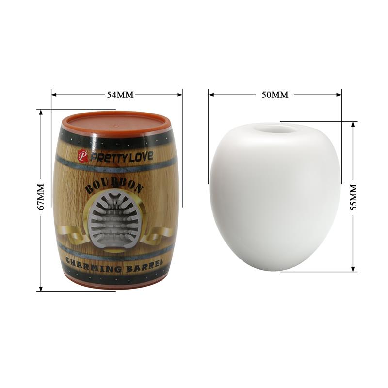 PRETTYLOVE - MASTURBADOR MANUAL BOURBON BARREL