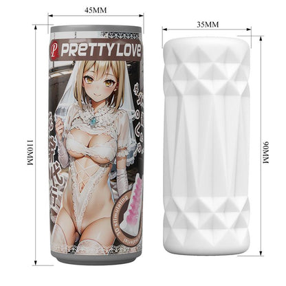 PRETTYLOVE - MASTURBADOR MANUAL EN LATA 3D