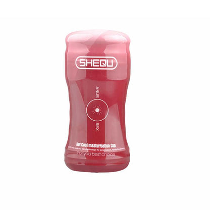 SHEQU - MASTURBADOR MASCULINO ANO ROJO