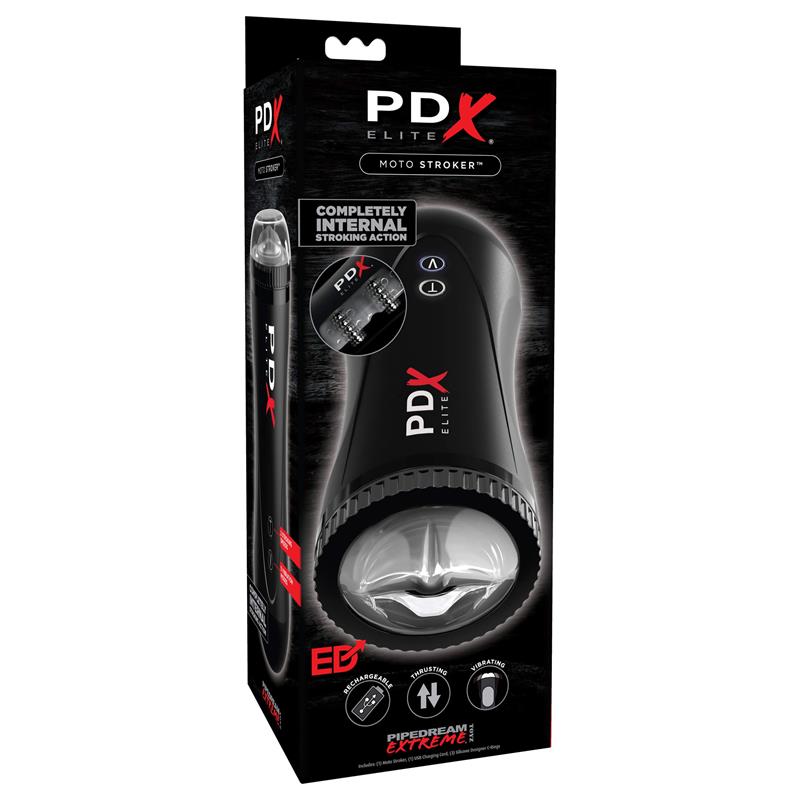 PDX ELITE - MASTURBADOR MASCULINO BOCA MOTO STROKER