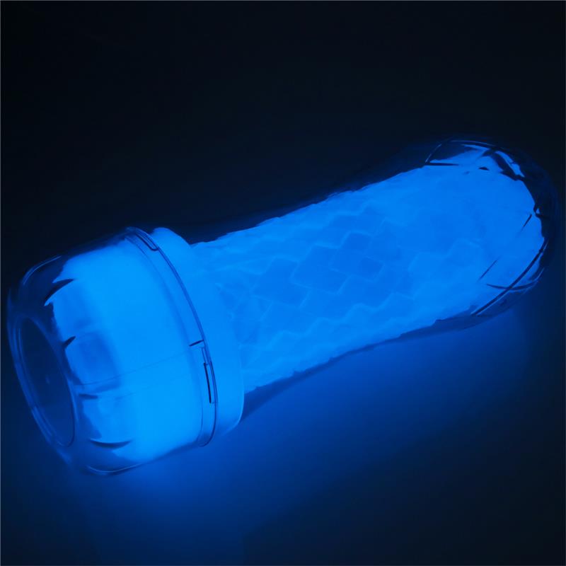 LOVETOY - MASTURBADOR MASCULINO LUMINO LUZ AZUL