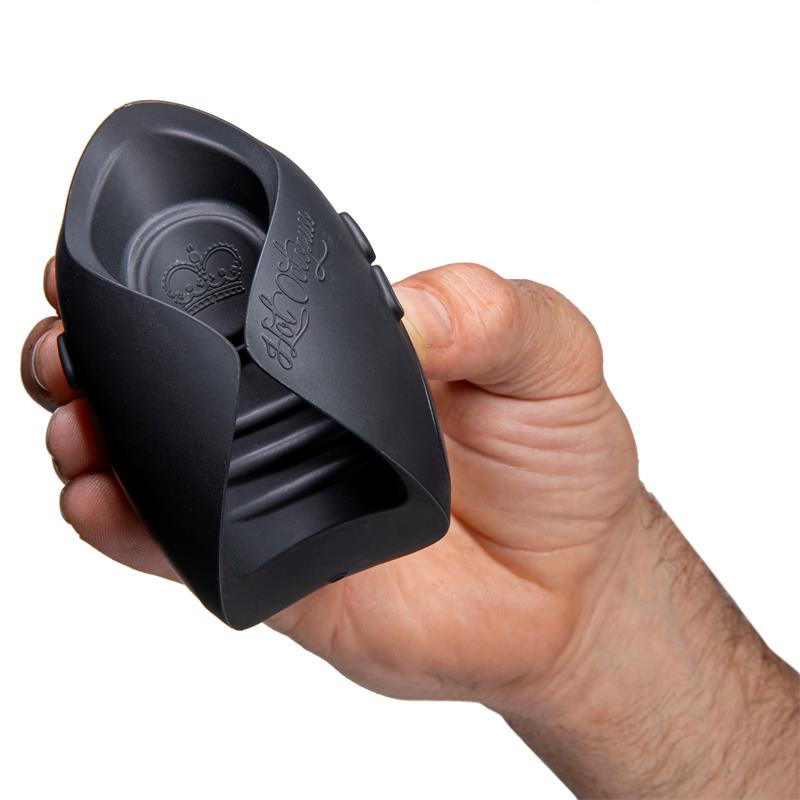 HOT OCTOPUSS - MASTURBADOR MASCULINO PULSE SOLO ESSENTIAL NEGRO