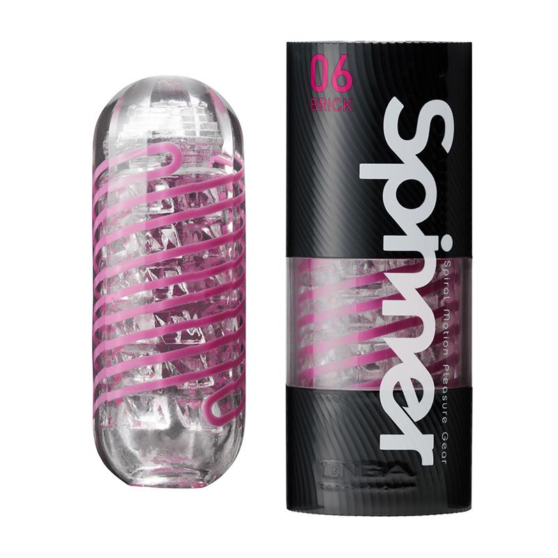 TENGA - MASTURBADOR MASCULINO SPINNER 06 BRICK