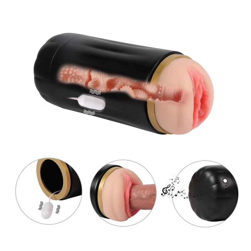 SHEQU - MASTURBADOR MASCULINO VAGINA ALLE