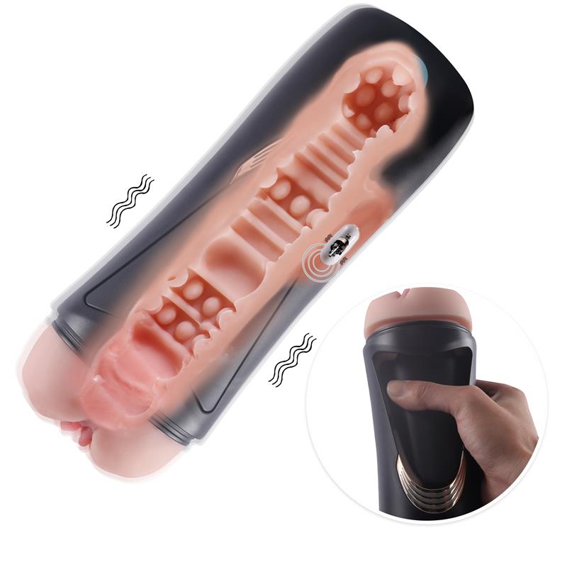 JUICY LAMOUR - MASTURBADOR MASCULINO VAGINA CON GEMIDOS LAUREN