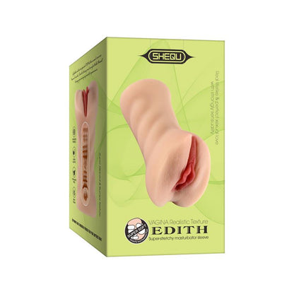 SHEQU - MASTURBADOR MASCULINO VAGINA EDITH SKIN