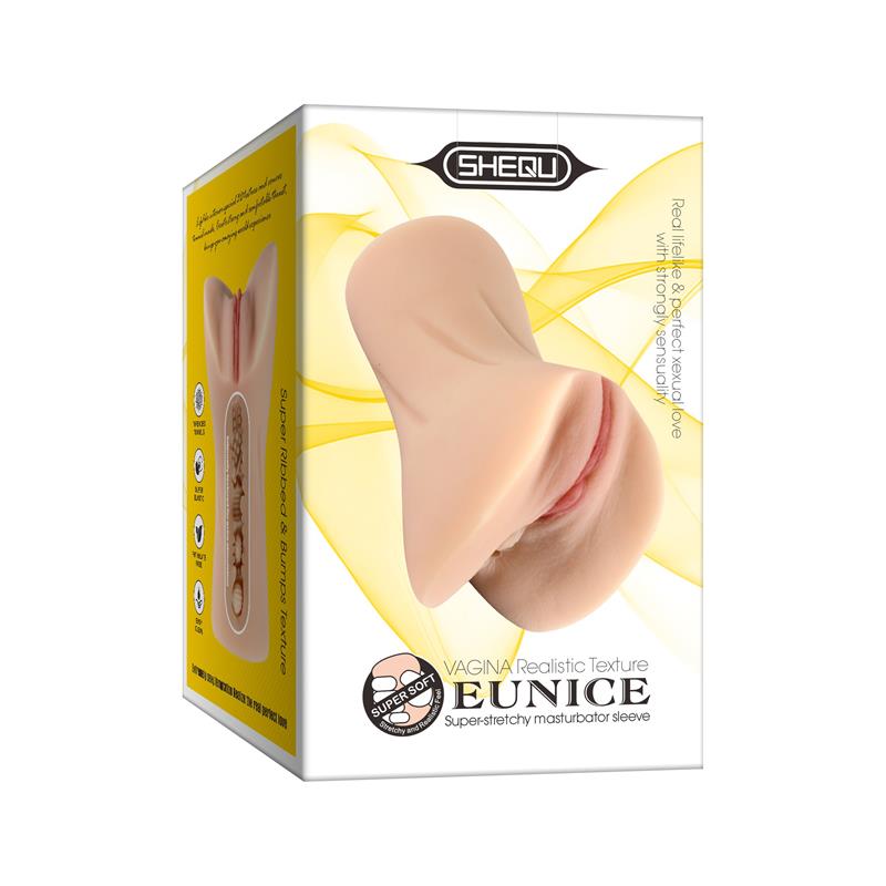 SHEQU - MASTURBADOR MASCULINO VAGINA EUNICE SKIN