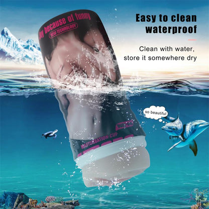 SHEQU - MASTURBADOR MASCULINO VAGINA KAREN