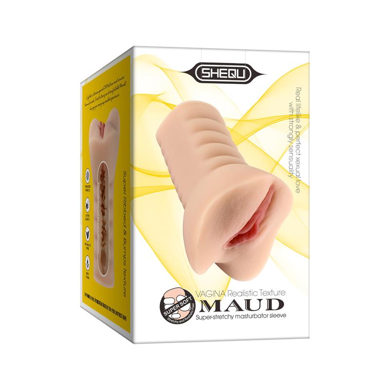 SHEQU - MASTURBADOR MASCULINO VAGINA MAUD SKIN