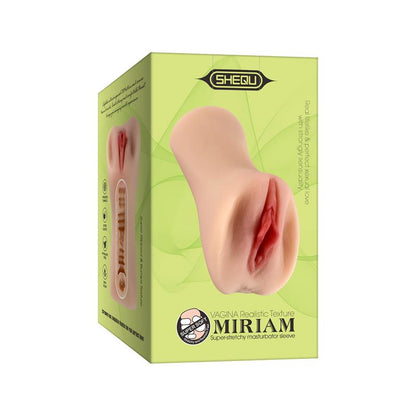 SHEQU - MASTURBADOR MASCULINO VAGINA MIRIAM SKIN